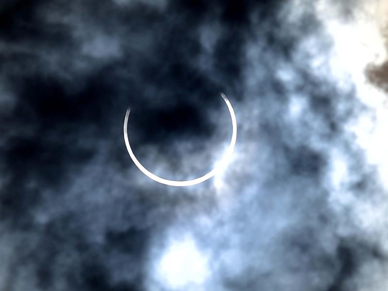 Südhalbkugel: Spektakuläre ringförmige Sonnenfinsternis