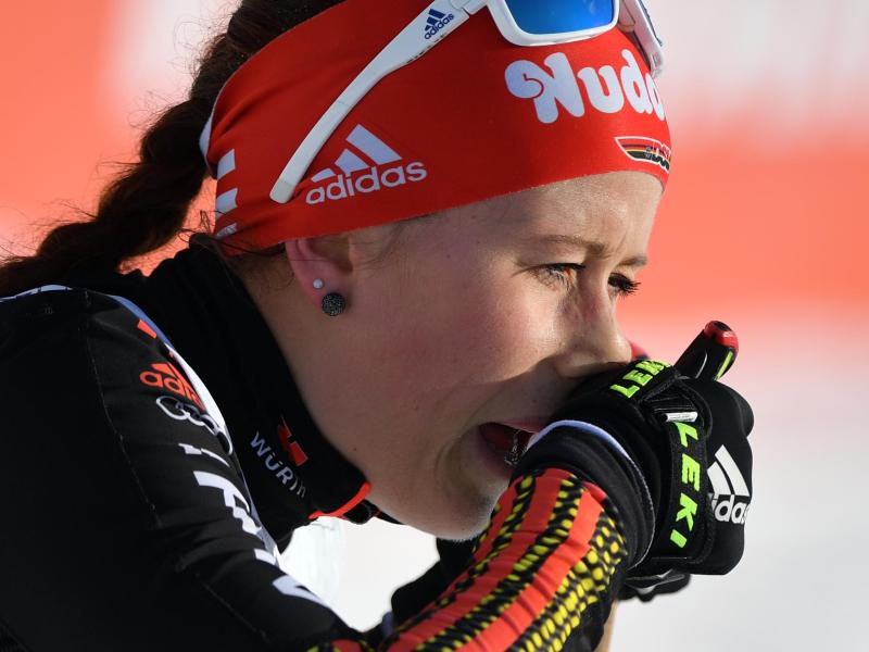 Skilangläuferin Katharina Hennig wie Dahlmeier