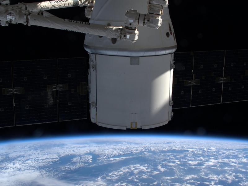 SpaceX-Astronauten treten von ISS Rückweg zur Erde an
