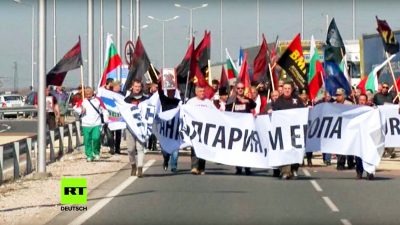 Proteste gegen Erdogans Wahlbeeinflussung in Bulgarien – Busse mit Doppelstaatlern zum Wählen über Grenze geschickt