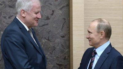 Seehofer startet Russlandreise für Gespräch mit Putin – Kritik aus der SPD