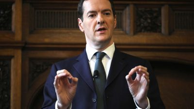 Im Dienste Blackrocks: Ex-Finanzminister Osborne erhält 748.000 Euro Jahresgehalt für vier Tage Arbeit im Monat