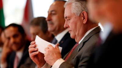 Tillerson will sich in Ankara um Verbesserung der Beziehungen zur Türkei bemühen