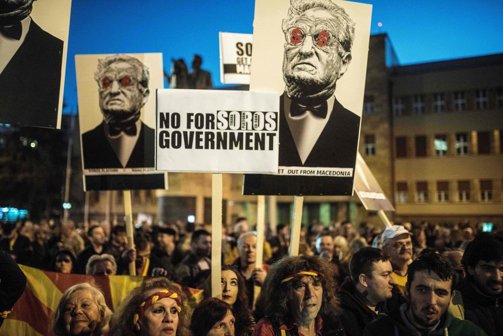 Mazedonien: Zehntausende protestieren gegen eine Stärkung der Albaner und George Soros’ Einfluss im Land