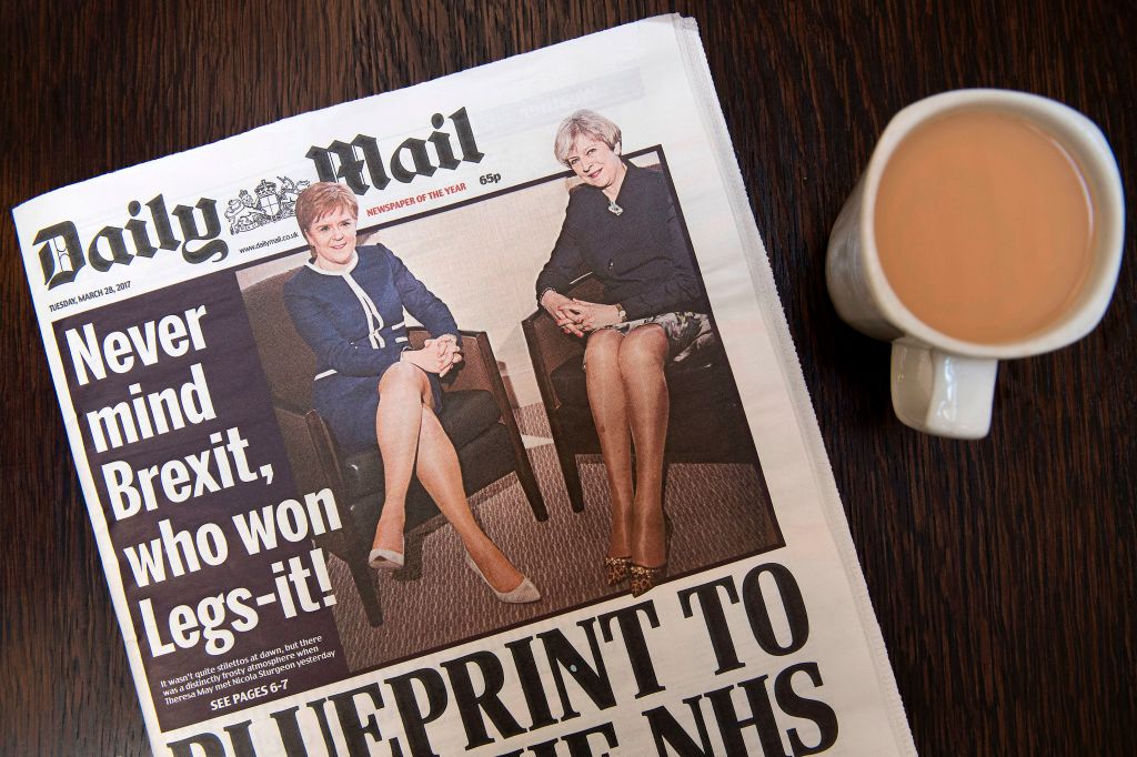 Analyse über Beine von May und Sturgeon – Zeitung löst Sexismusdebatte aus
