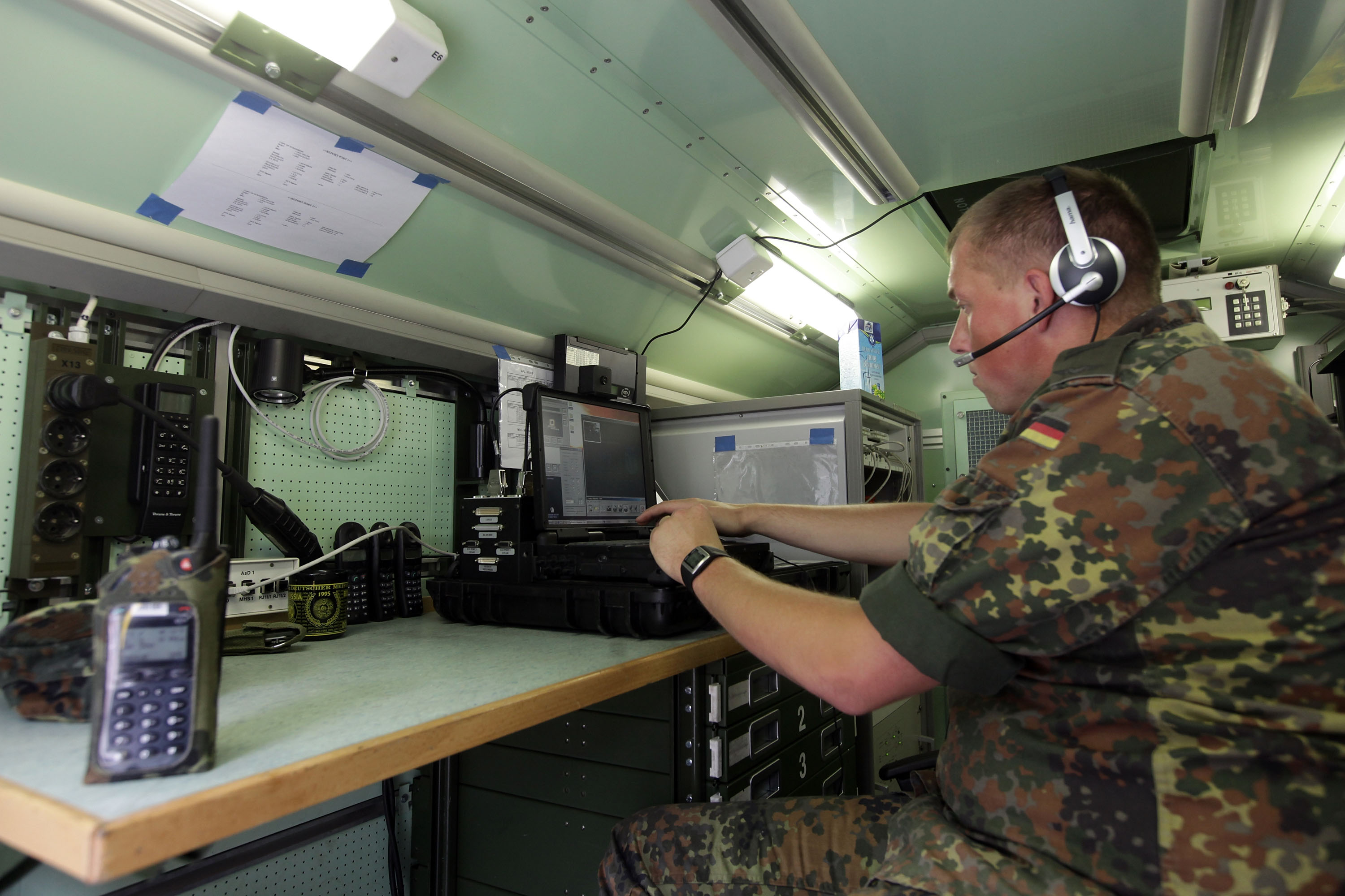 Ab Samstag hat die Bundeswehr eine eigene Streitmacht für den Bereich Cyber
