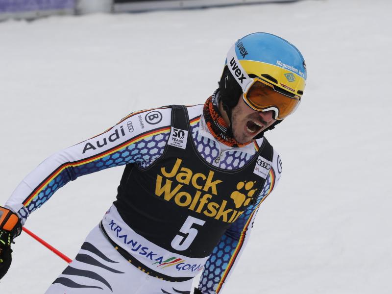 Neureuther Dritter bei Slalom in Kranjska Gora
