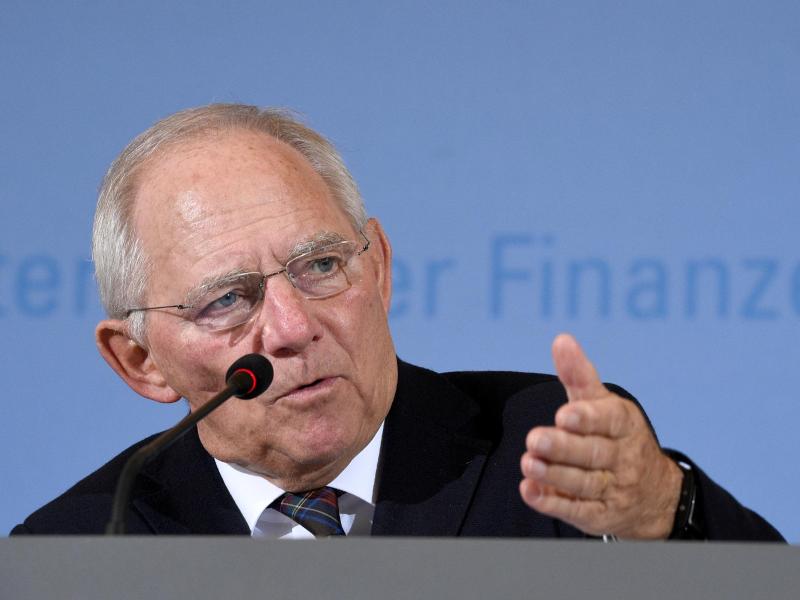 Schäuble weist US-Kritik an Überschuss zurück