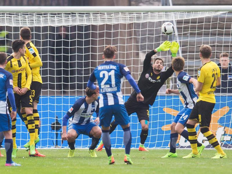 Hertha wächst über sich hinaus: 2:1 gegen Dortmund