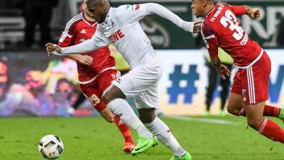 Köln trotz Modeste-Doppelpack nur 2:2 beim FCI