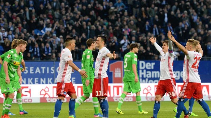 Hamburger SV gegen Gladbach mit 2:1-Heimsieg