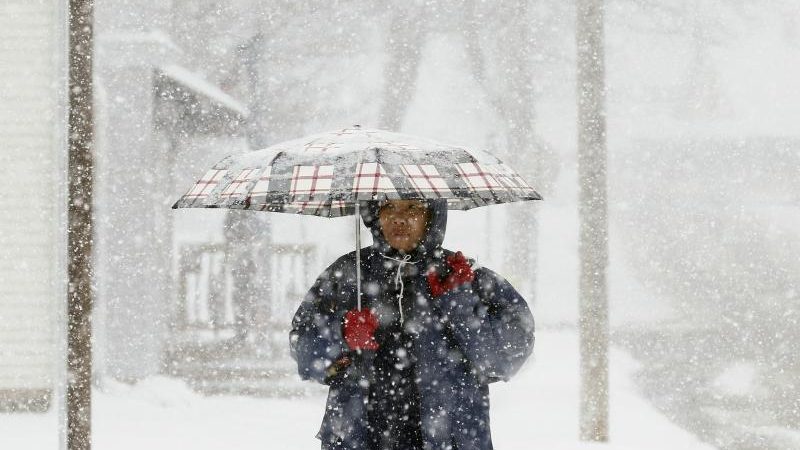 Weihnachtlicher Schneesturm im US-Bundesstaat Pennsylvania bricht Rekorde