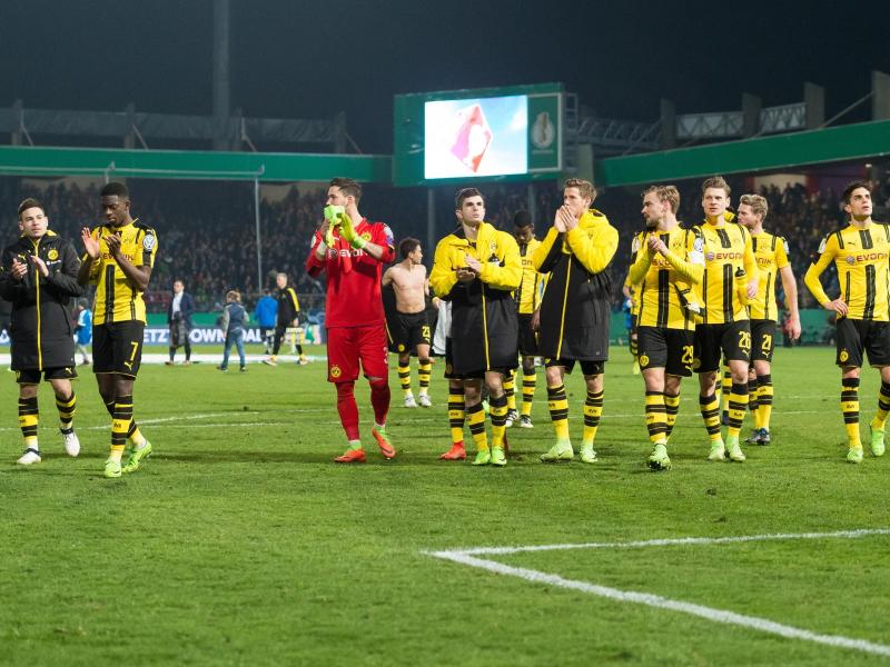 Dortmund will vierten Pokal-Finaleinzug in Serie