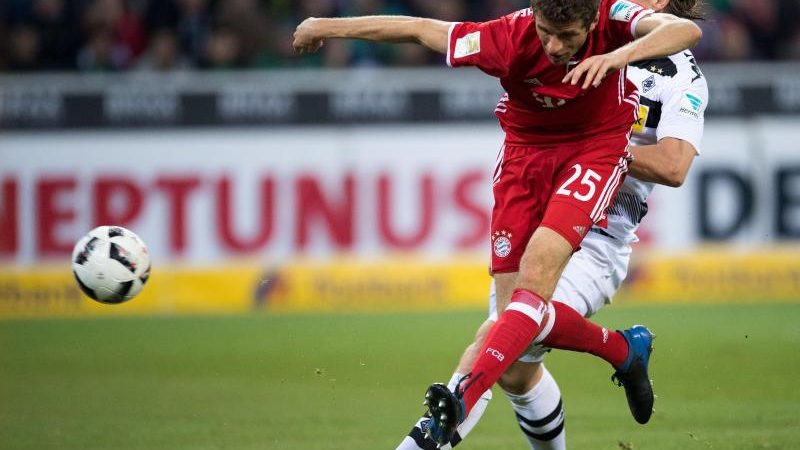Müller schießt Bayern zum Sieg in Gladbach