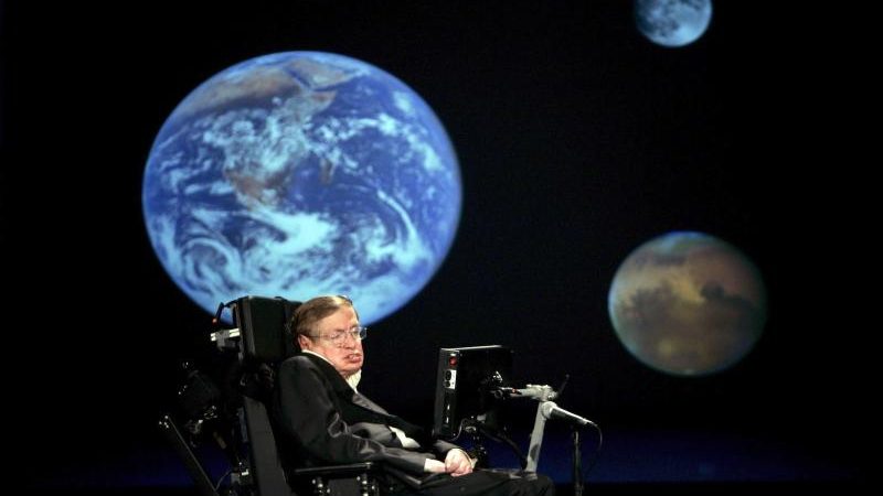 Familie und Freunde nehmen Abschied von Stephen Hawking