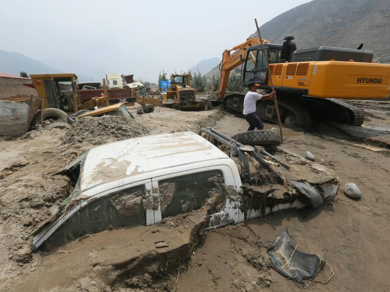 Unwetter in Peru: Mittlerweile 85 Tote, fast 700 000 Betroffene