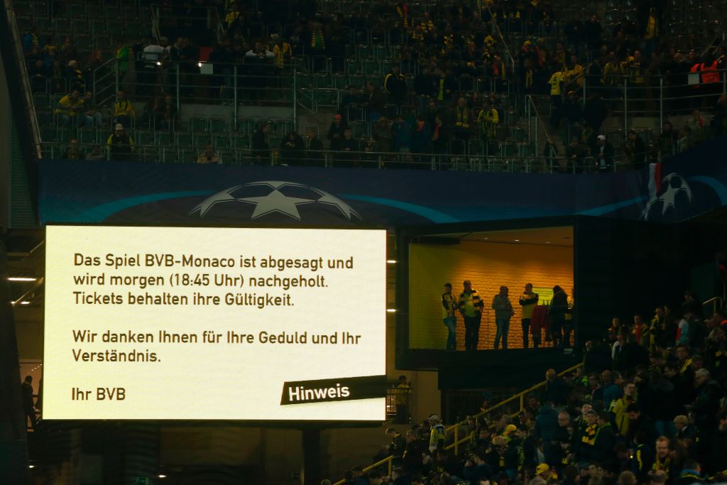 Champions-League-Spiel in Dortmund abgesagt – BVB-Spieler Marc Bartra verletzt