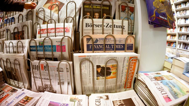Zeitungs-Auflagen brechen weiter ein: Verluste für Bild, Welt und FAZ
