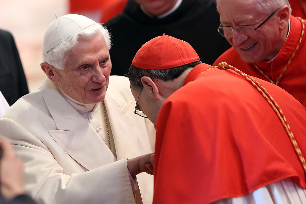 Lammert würdigt Papst Benedikt XVI. als „wahrhaftigen Diener Gottes“