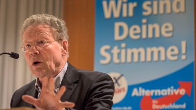 „Befremdend“: AfD-Gründer Adam warnt Wähler vor Nordrhein-Westfalens Spitzenkandidat Pretzell