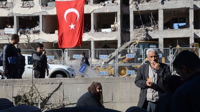 Türkische Regierung: Explosion in Diyarbakir war „Terroranschlag“