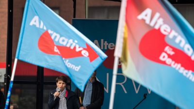 AfD-Chefin Petry will öffentlich-rechtlichen Rundfunk zum Wahlkampfthema machen