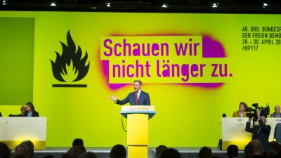 Dreitägiger FDP-Bundesparteitag in Berlin endet heute – Wahlprogramm 2017 wird verabschiedet