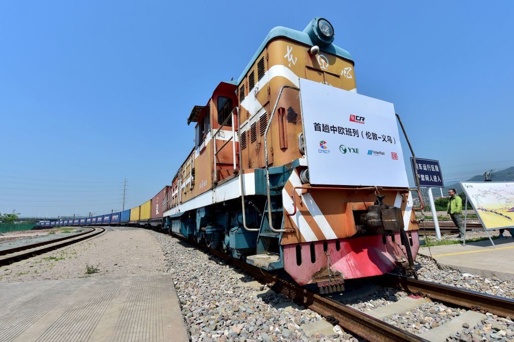 Güterzug aus London erreicht nach 12.000 Kilometern China