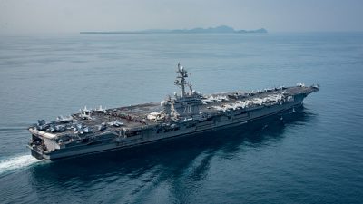 US-Flugzeugträger „USS Carl Vinson“ beginnt Übung mit südkoreanischer Marine