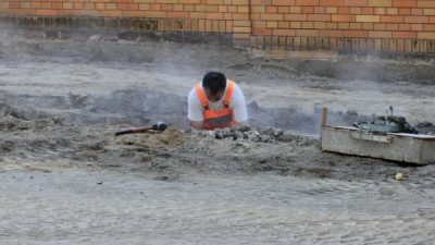 Auftragseingang im Bauhauptgewerbe im Februar gestiegen