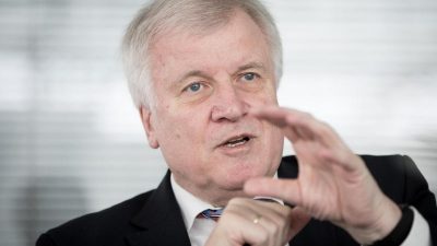 Horst Seehofer: Verzicht auf Obergrenze wäre „politischer Selbstmord“