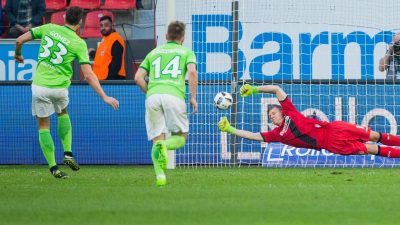 Leverkusen verspielt Sieg gegen Wolfsburg