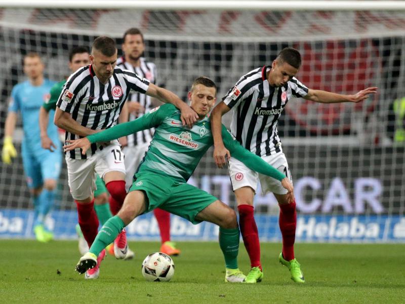 Frankfurt stoppt Werder-Siegesserie – 2:2 nach 0:2-Rückstand