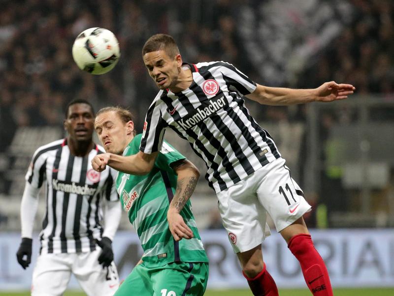 Frankfurt stoppt Werder-Serie – 2:2 nach 0:2-Rückstand