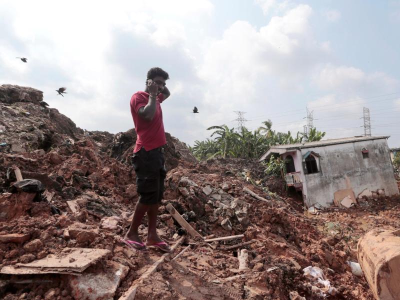 Mindestens 26 Tote und hunderte Obdachlose nach Müll-Katastrophe in Sri Lanka