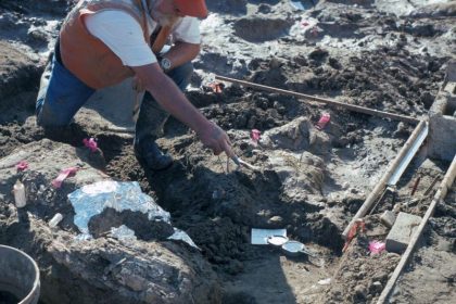 “Seltsame Knochen” entdeckt – Skelett eines riesigen Tieres ist 20.000 Jahre alt