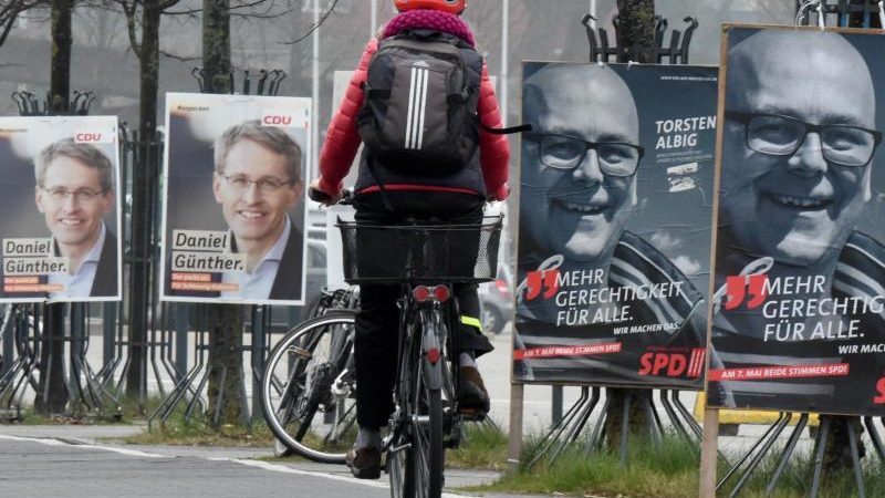 Grünen-Spitze in Schleswig-Holstein für Koalitionsverhandlungen mit CDU und FDP