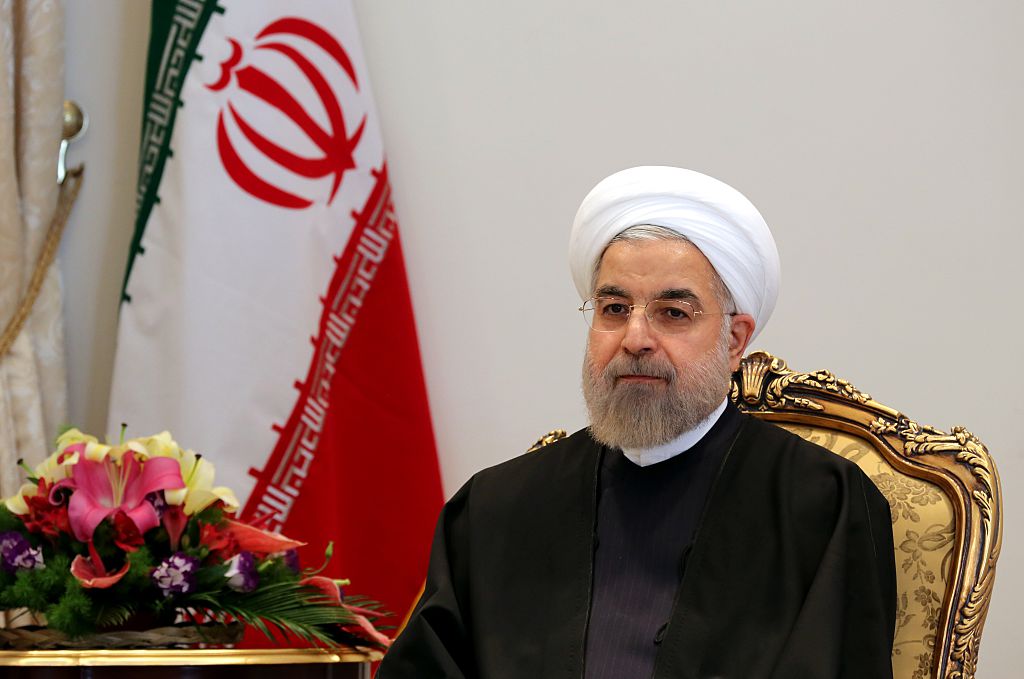 Wahlkampf im Iran: Rohani kritisiert israelfeindliche Aufschrift auf Raketen