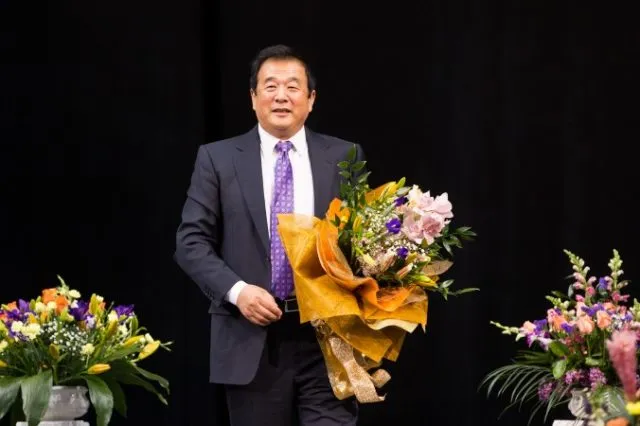 Meister Li Hongzhi, der Gründer von Falun Gong, besuchte am 14. Mai 2017 die Falun Dafa-Erfahrungsaustausch-Konferenz im Barclays Center in Brooklyn, New York. Foto: Larry Dye / The Epoch Times