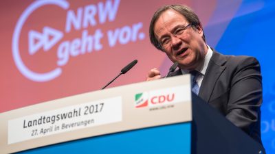 SPD liegt kurz vor Wahl in Nordrhein-Westfalen knapp vor der CDU