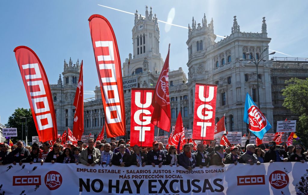 „Der Korrupteste ist Rajoy“: Tausende Spanier demonstrieren gegen korrupte Regierung