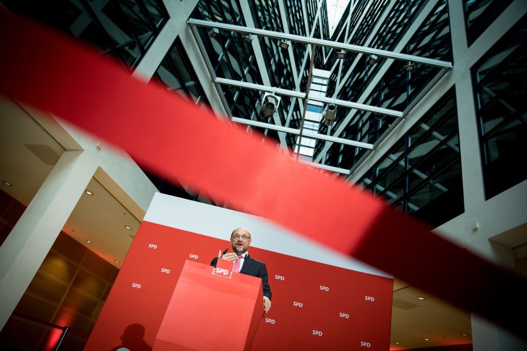 Gescheitertes Vollzeit-Gesetz: SPD-Chef Schulz wirft Kanzlerin Merkel Koalitionsbruch vor