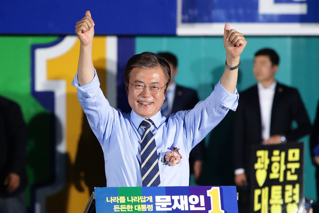 Prognosen: Linkspolitiker Moon gewinnt Präsidentenwahl in Südkorea