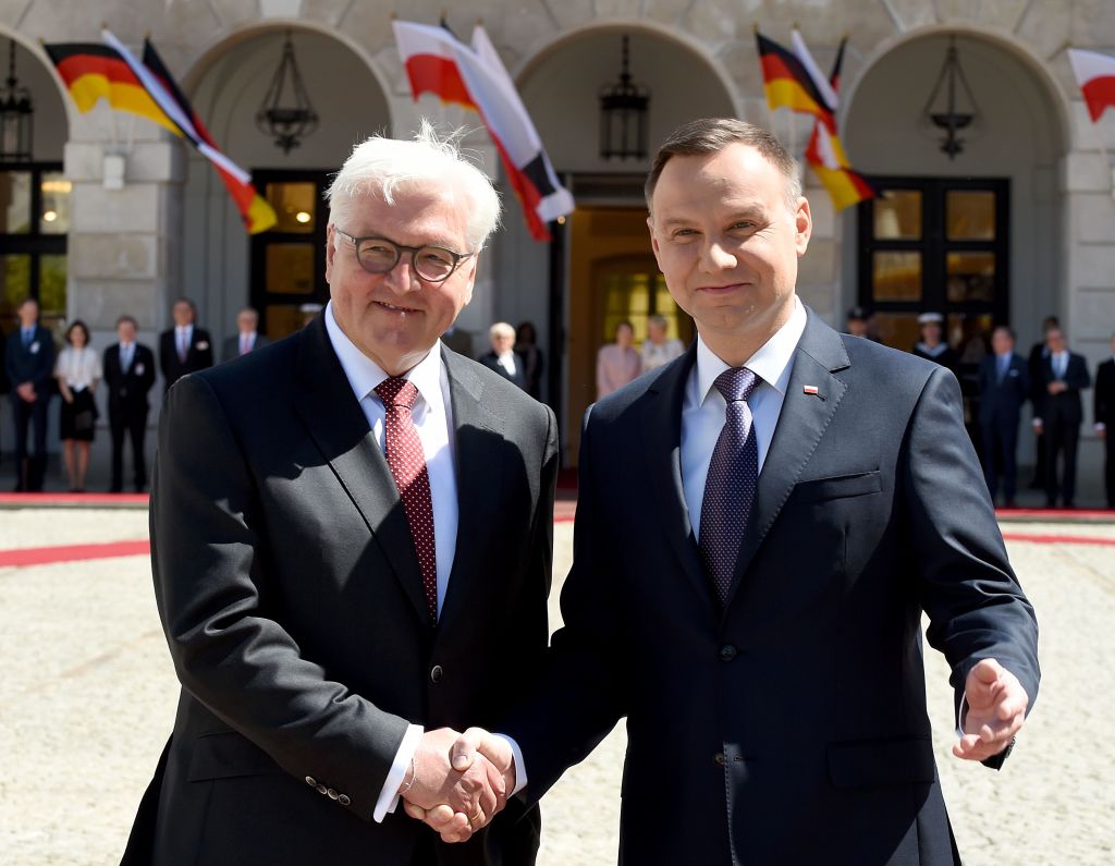 Steinmeier spricht von „Demokratie, Freiheit und Rechtsstaatlichkeit“ und setzt auf enge deutsch-polnische Zusammenarbeit