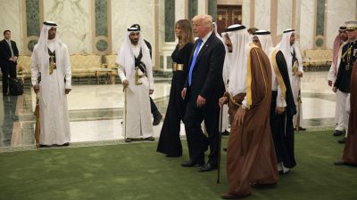 Trump im Königspalast in Riad: US-Präsident startet erste Auslandsreise seiner Amtszeit