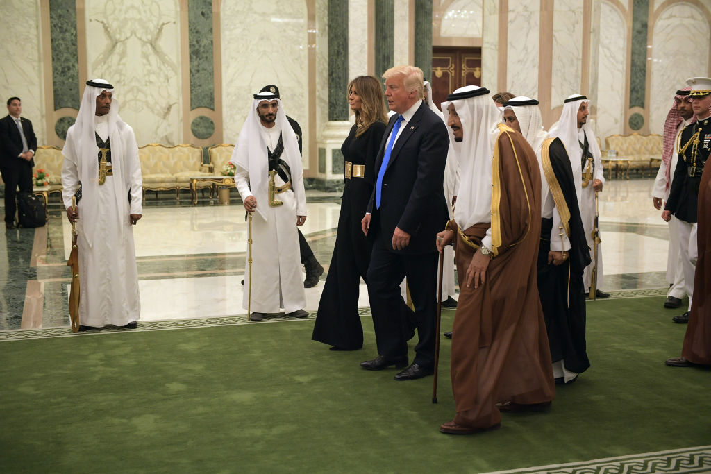 Trump im Königspalast in Riad: US-Präsident startet erste Auslandsreise seiner Amtszeit