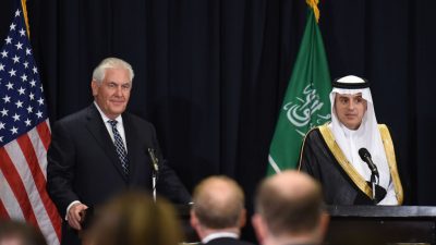 Tillerson: Waffendeal Botschaft an „gemeinsamen Feind“ Iran