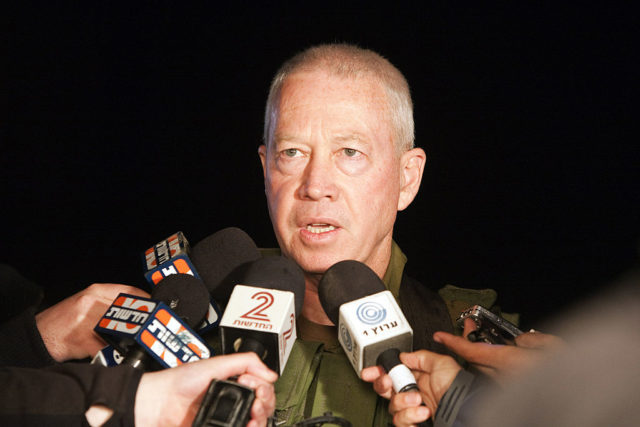 Joav Galant am 5. September 2010 in seiner Stellung als israelischer Generalmajor. Foto: JACK GUEZ/AFP/Getty Images