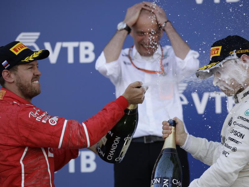 Vettels Freude: Bottas mischt Giganten-Zweikampf auf
