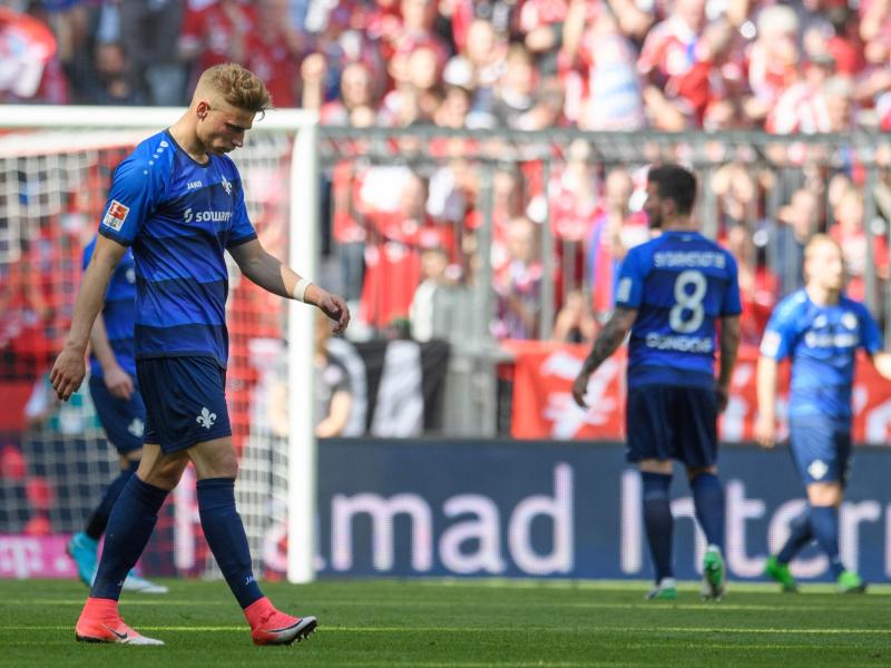 Darmstadt 98 steht als erster Bundesliga-Absteiger fest